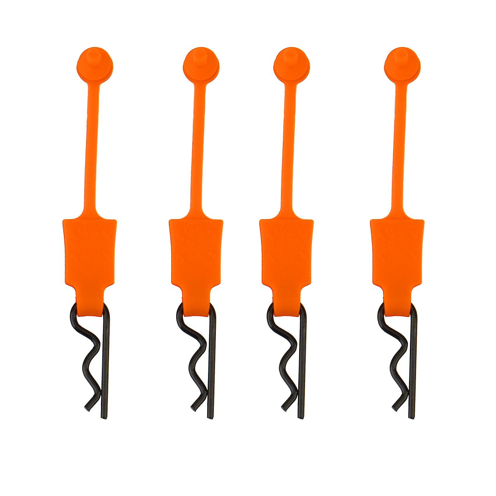 4pcs Rubber Car Body Clip Retainer Shell Fixed Buckle Lock For 1/10 Arrma Senton Granite Slash Udr