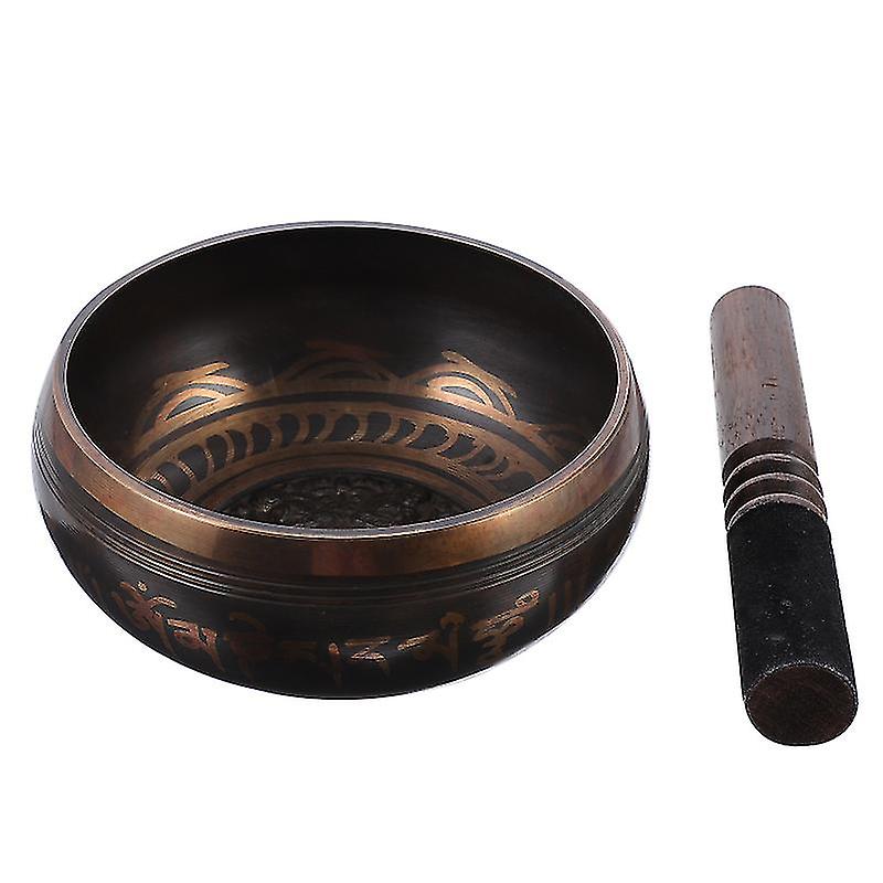 1set Meditationsschale Holzstab