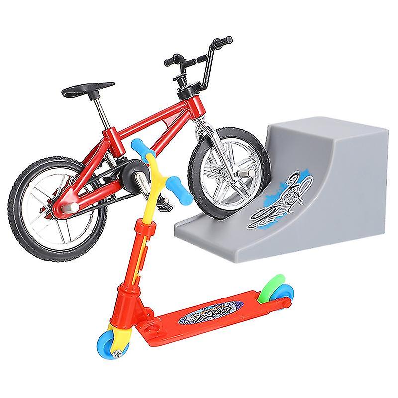1set Mini Finger Bike Model