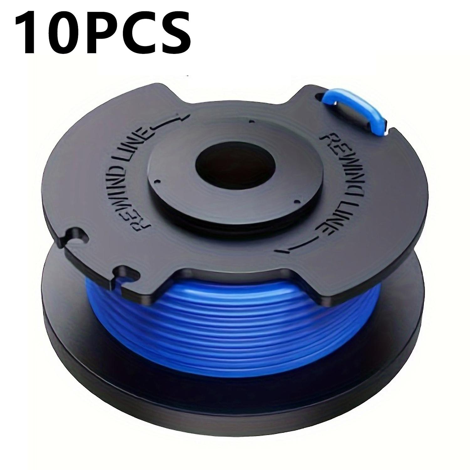 10Pcs for Ryobi 18V / 24V / 40V Lawn Mower Nylon Rope Spools, AC14RL3A
