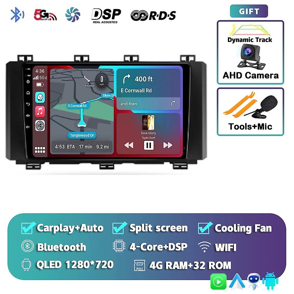 Android 13 Carplay Auto For Seat Ateca Cupra 2016 2017 2018 2019 2020 2021 Car Radio Multimedia Player Video Stereo Wifi+4g Dsp