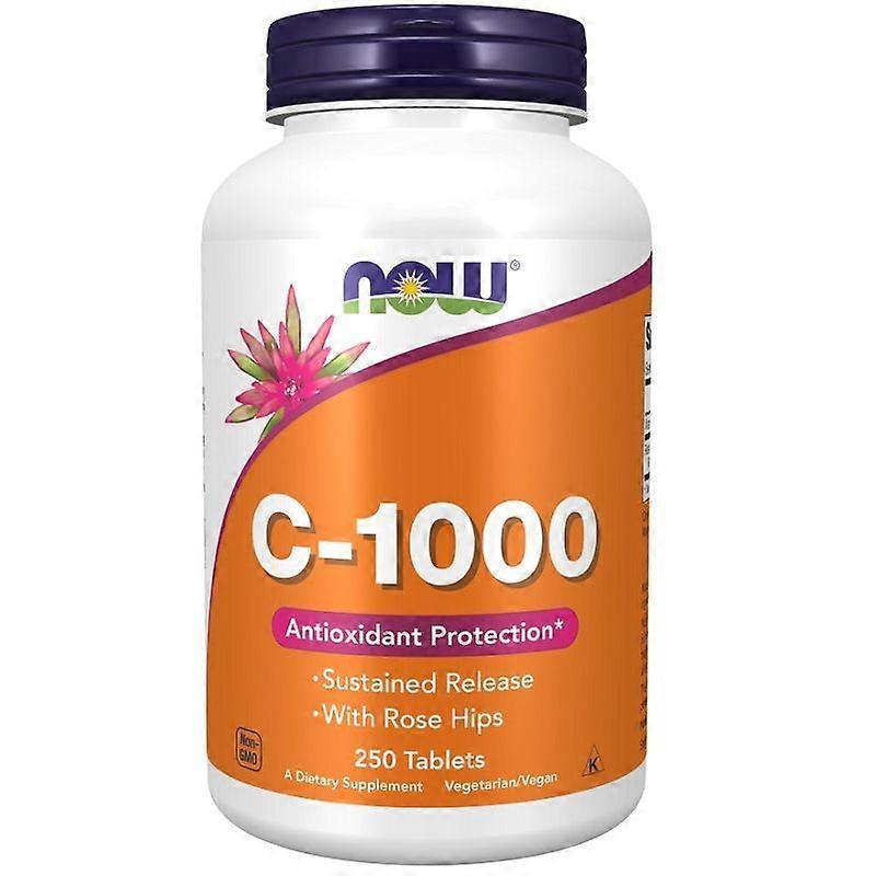 NOW Foods Vitamin C-1000 mit Hagebutten - Retardtabletten 250