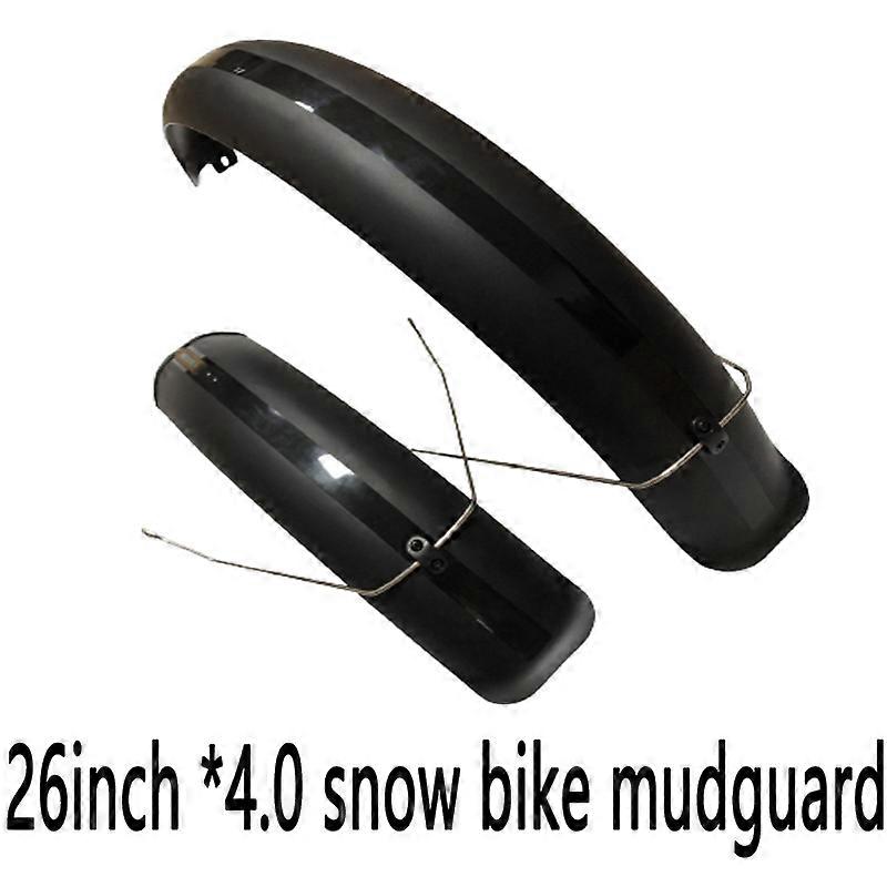 26 tuumaa * 4.0 lumipyörä lokasuoja rasvainen polkupyörä / maastopyörä 110mm all-inclusive lokasuoja polkupyörätarvikkeet