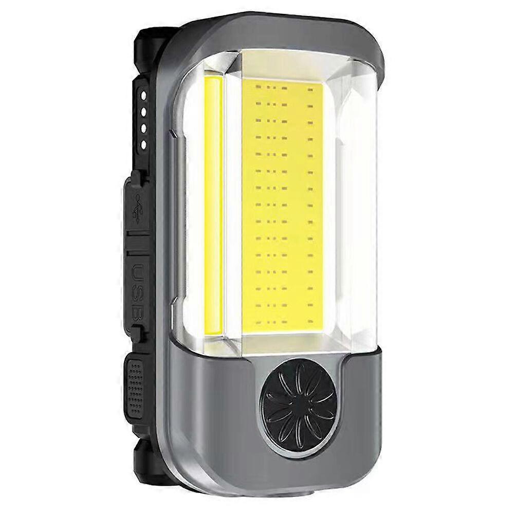 Dimmable LED USB Rechargeable Work Light Inspection Magnetic Torch Flashlight