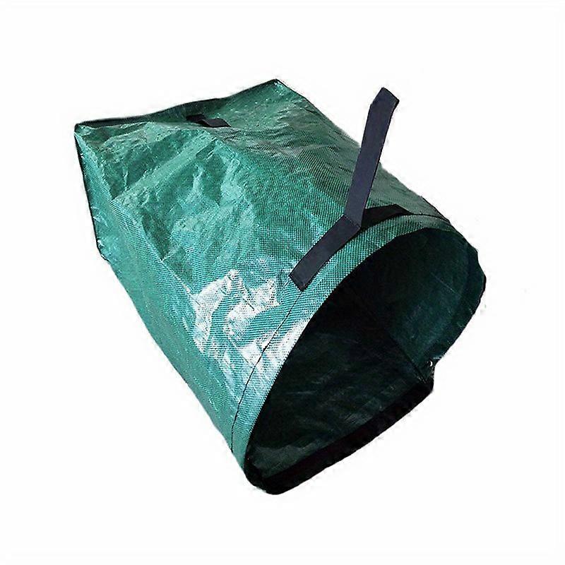 Gardening Container, Large Capacity Carry-on Garden Leaf Bag, Green Leaf Garbage Bag, Toy Storage Bag