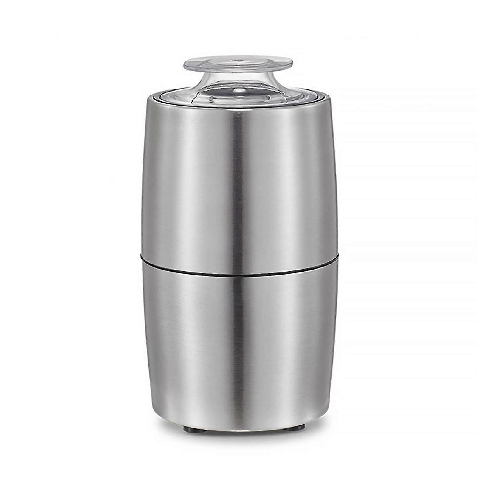 Premium Electric Stainless Steel Grinder - Effortlessly Grinds Coffee, Herbs, Spices, Nuts & Grains - Superior Efficiency, Quick & Consistent Results,