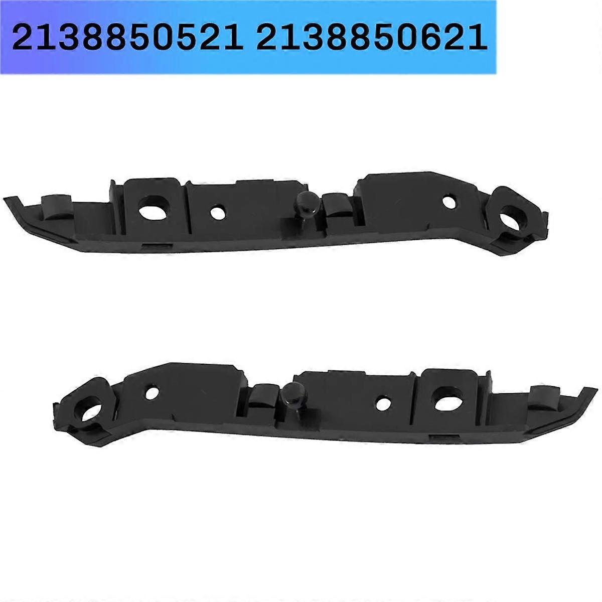 1Pair Front Bumper Bar Retainers Brackets Braces Upper Sedan 2138850521 2138850621 for E300 E350 E400