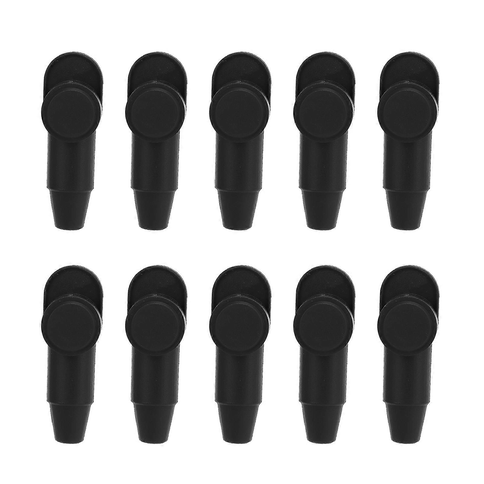 10Pcs Silicone Terminal Covers Protect Battery Multi Purpose Easily Use Safer R End Cover for Alternators Starters