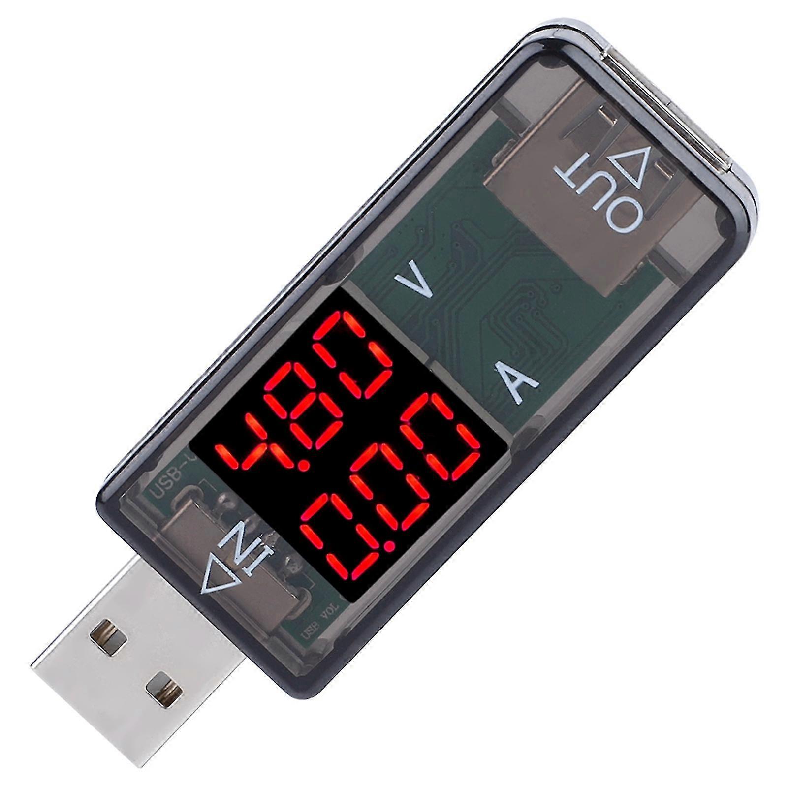 USB Tester Color LCD Voltmeter Ammeter Multimeter Charger Current Meter