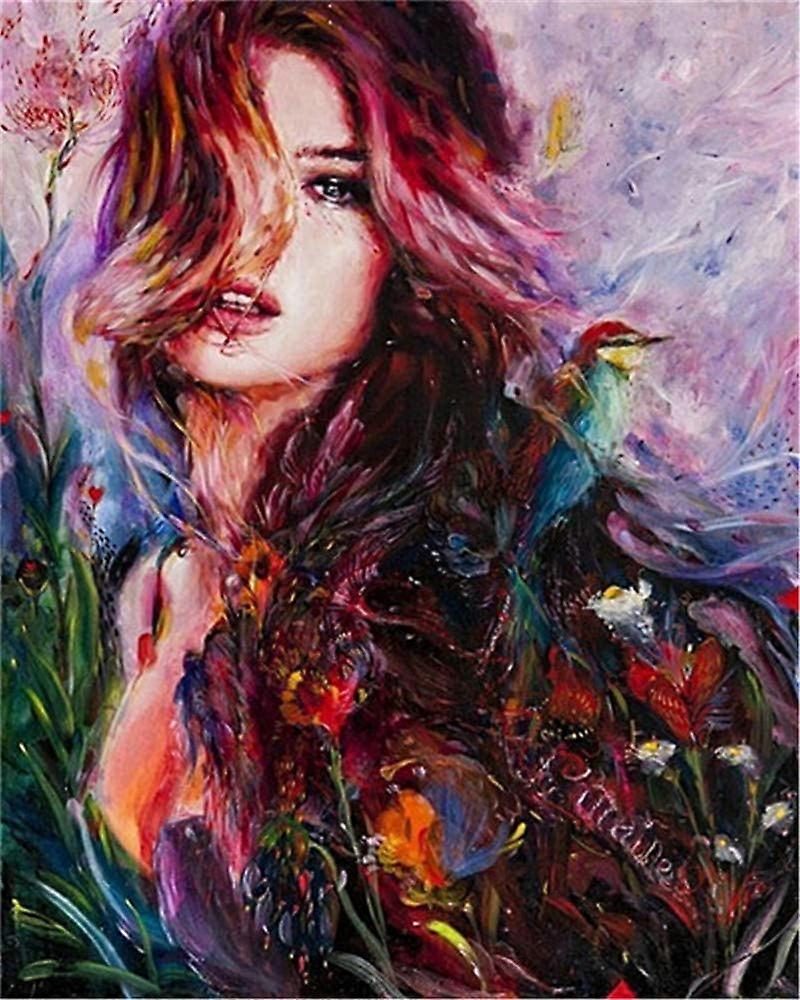 Appash Paint By Numbers Kit For Adults Beginners – 16x20 Inch Acrylic Oil Canvas