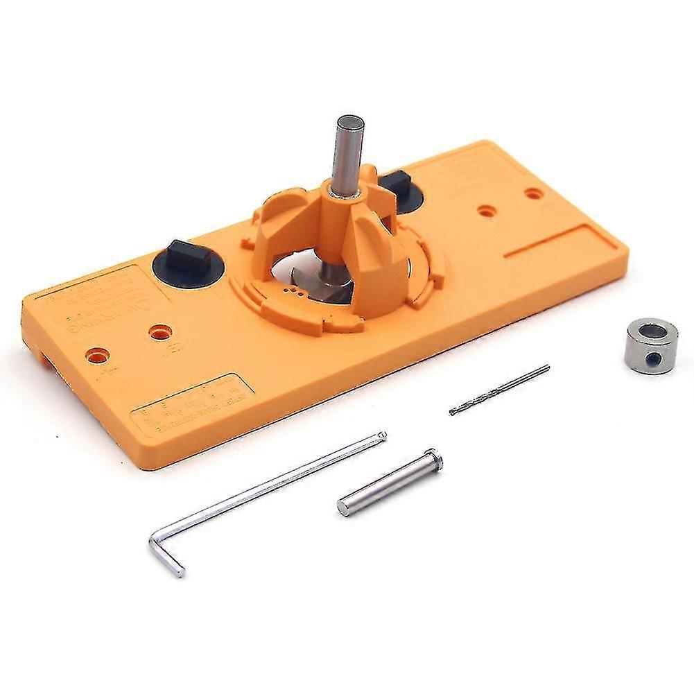 35MM Hinge Boring Jig Drill Guide Set Door Hole Template Kit for Kreg Tool Punching Device