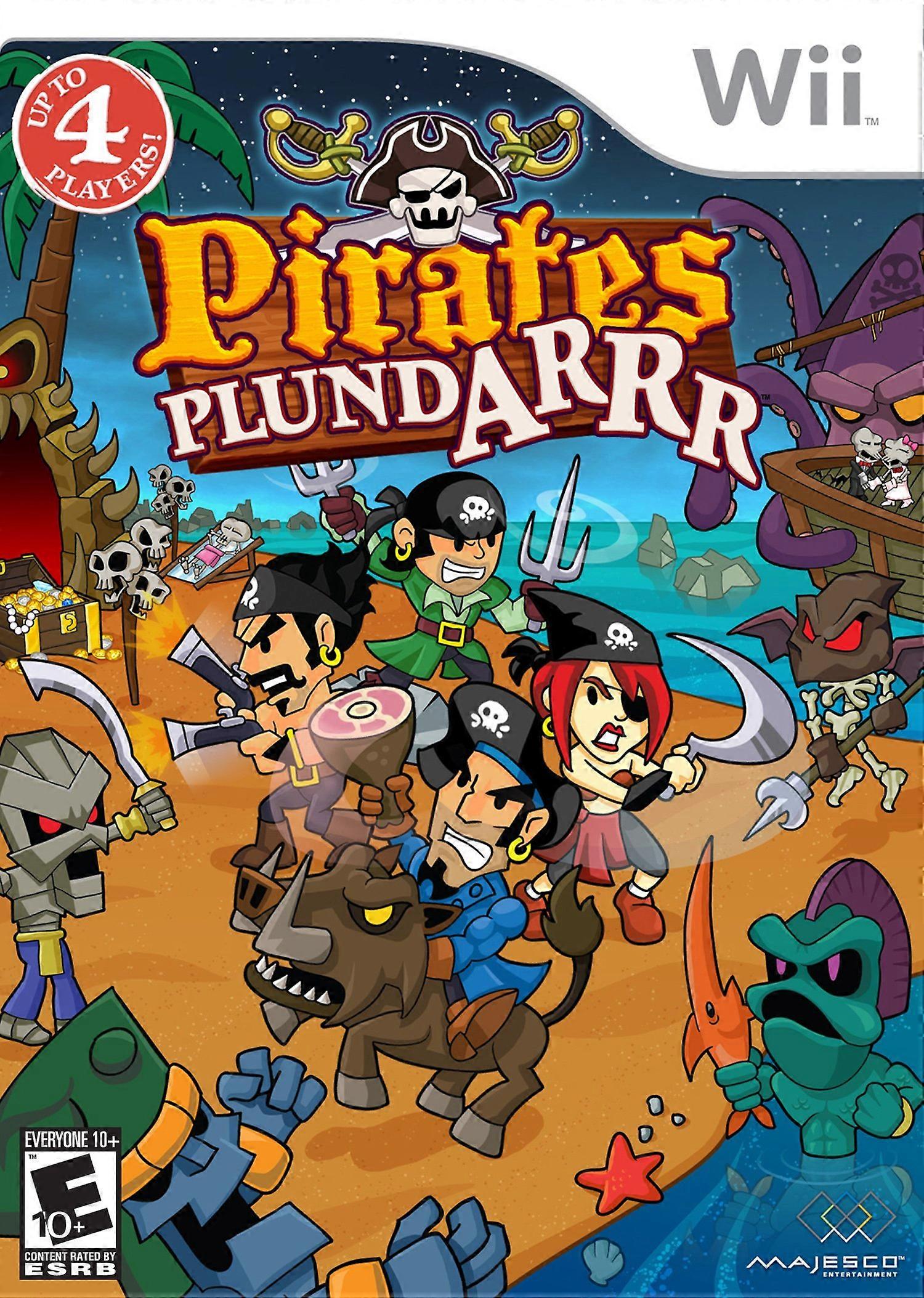 Pirates Plund-Arrr  Game -  - PAL - New & Sealed