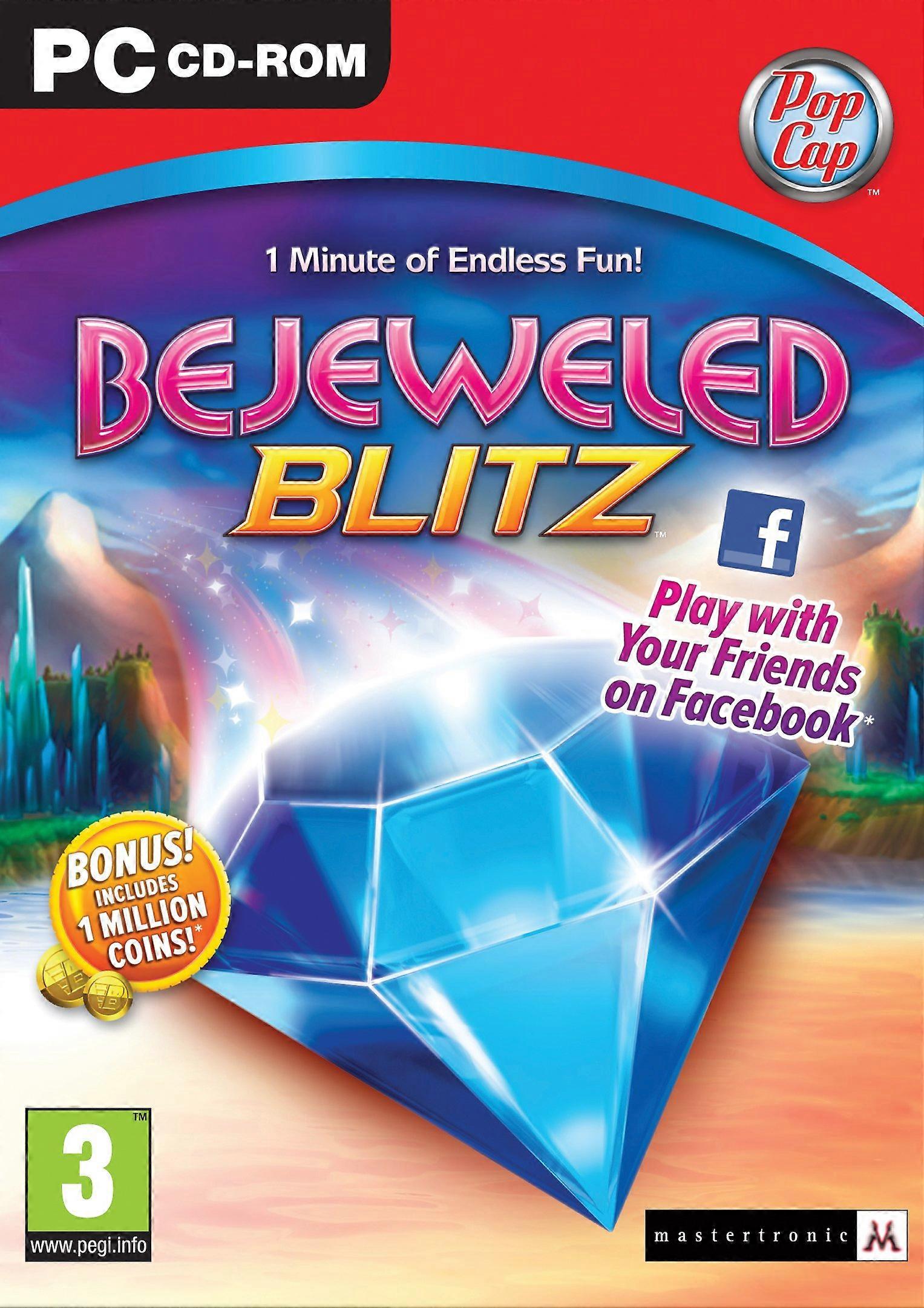 Bejeweled Blitz (PC CD) - Uusi & sinetöity