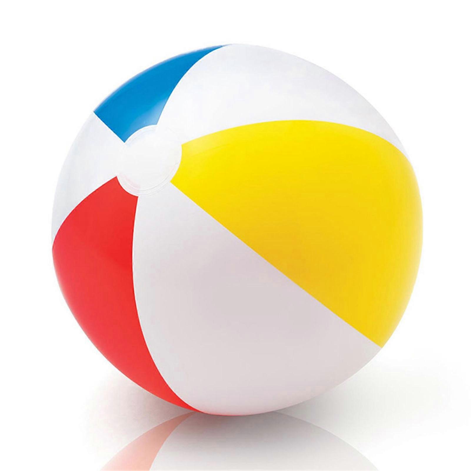 Four Color Beach Ball Inflatable Beach Ball 51cm