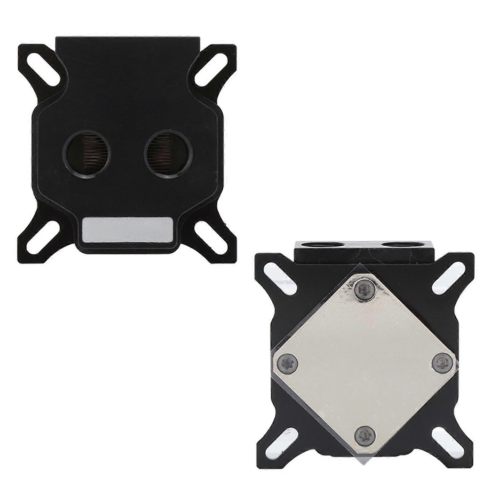 VGA HSD Video Card GPU Core Copper Baseboard Water Cooling Block for 43mm-53mm Hole