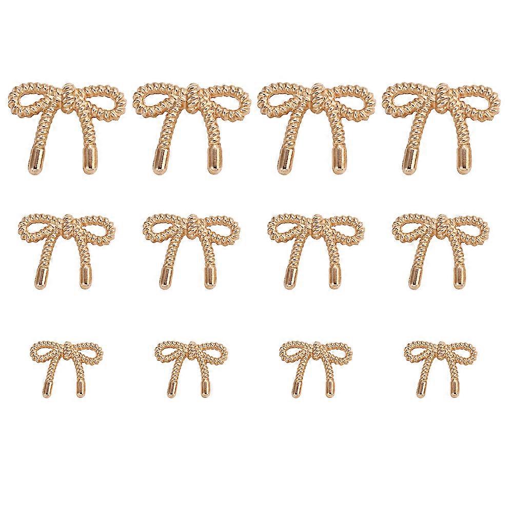 30pcs Bowknot Decorative Button DIY Sewing Buttons Clothes Fasteners Button