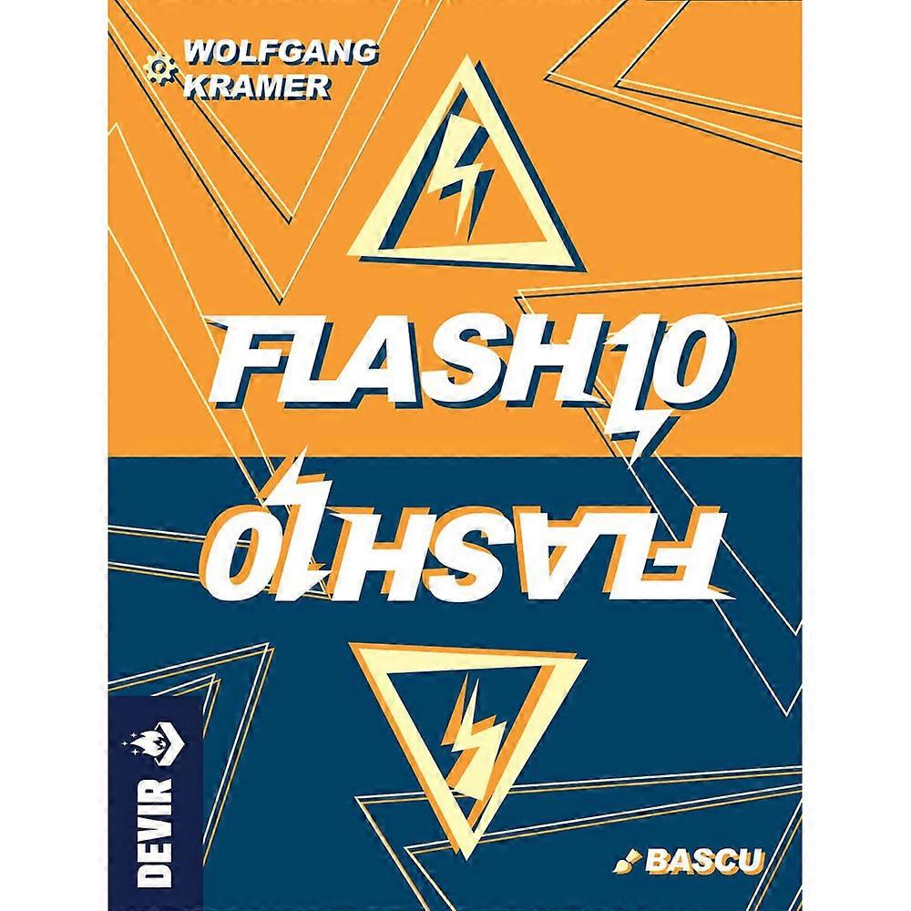Flash 10 Fast-Paced Strategy Action Board Game for Quick Competitive Play