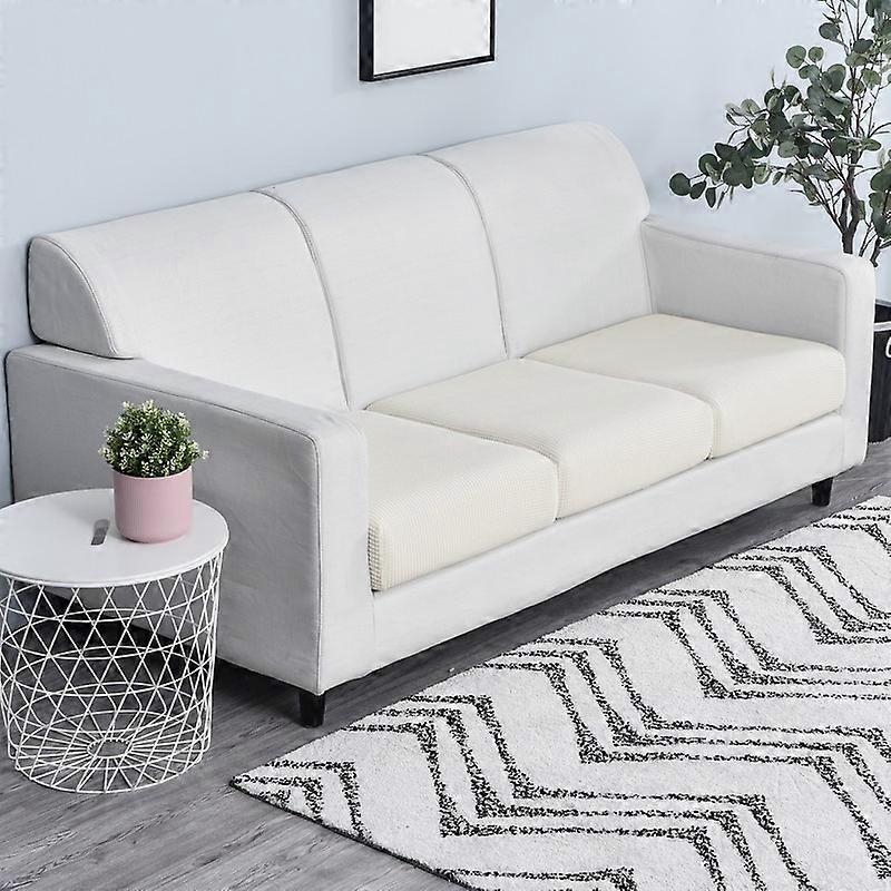 Soffa Sittdyna Skydd Elastiska möbler Soffa Protector Polar Fleece Plush Case för soffa 3 Sits stol Soffor Cover Stretch