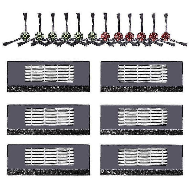 Replacement Side Brush Hepa Filter Compatible For Ecovacs Deebot 950