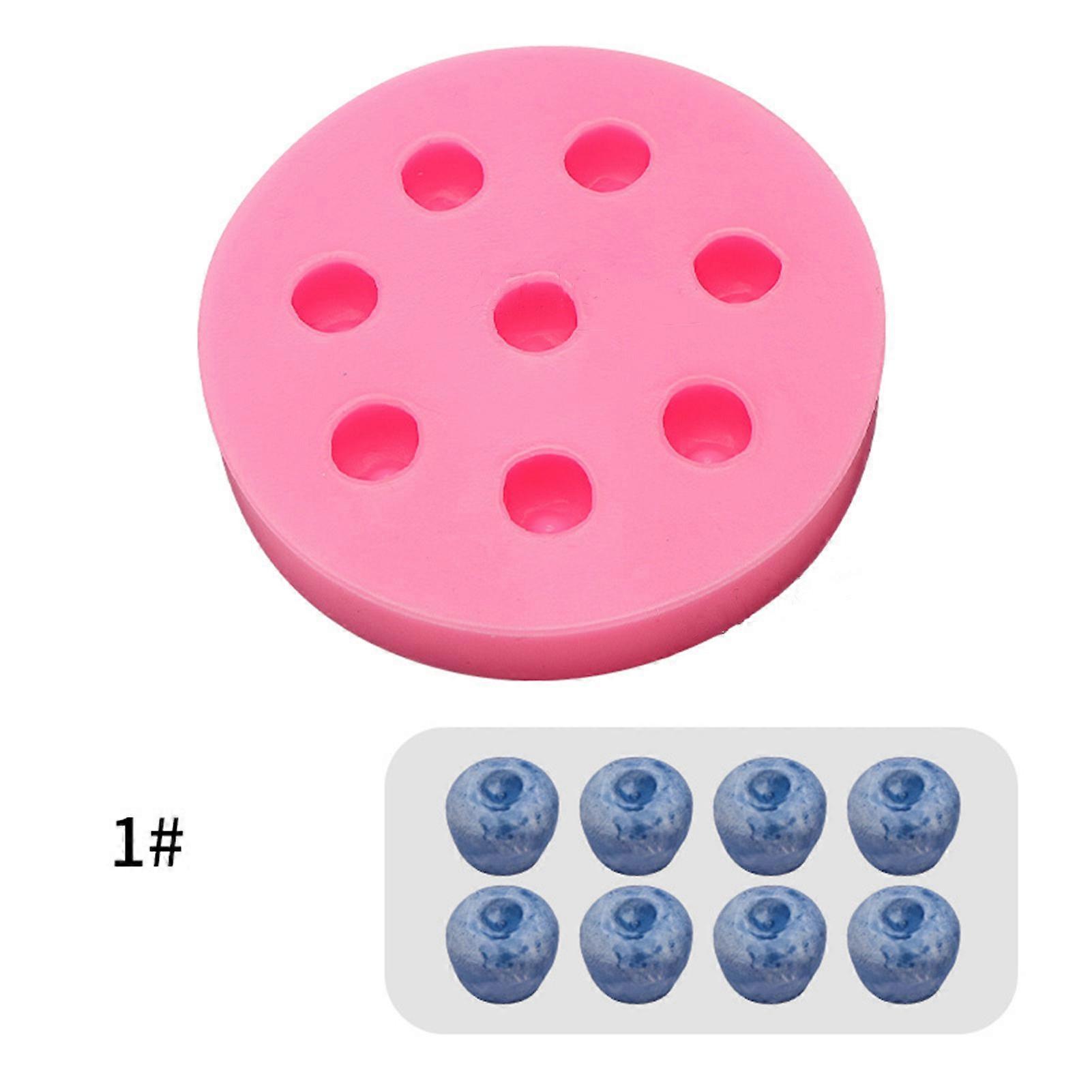 Simulation Fruit Silicone Mold Chocolate Baking Cake Mold for Valentine\'s Day Wedding