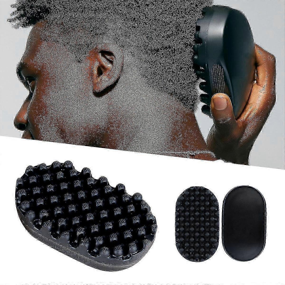 Silicone Curling Hair Brush, Twist Curl Comb for Afro Curls, Curl Brush for Afro Hair, Washable and Durable
