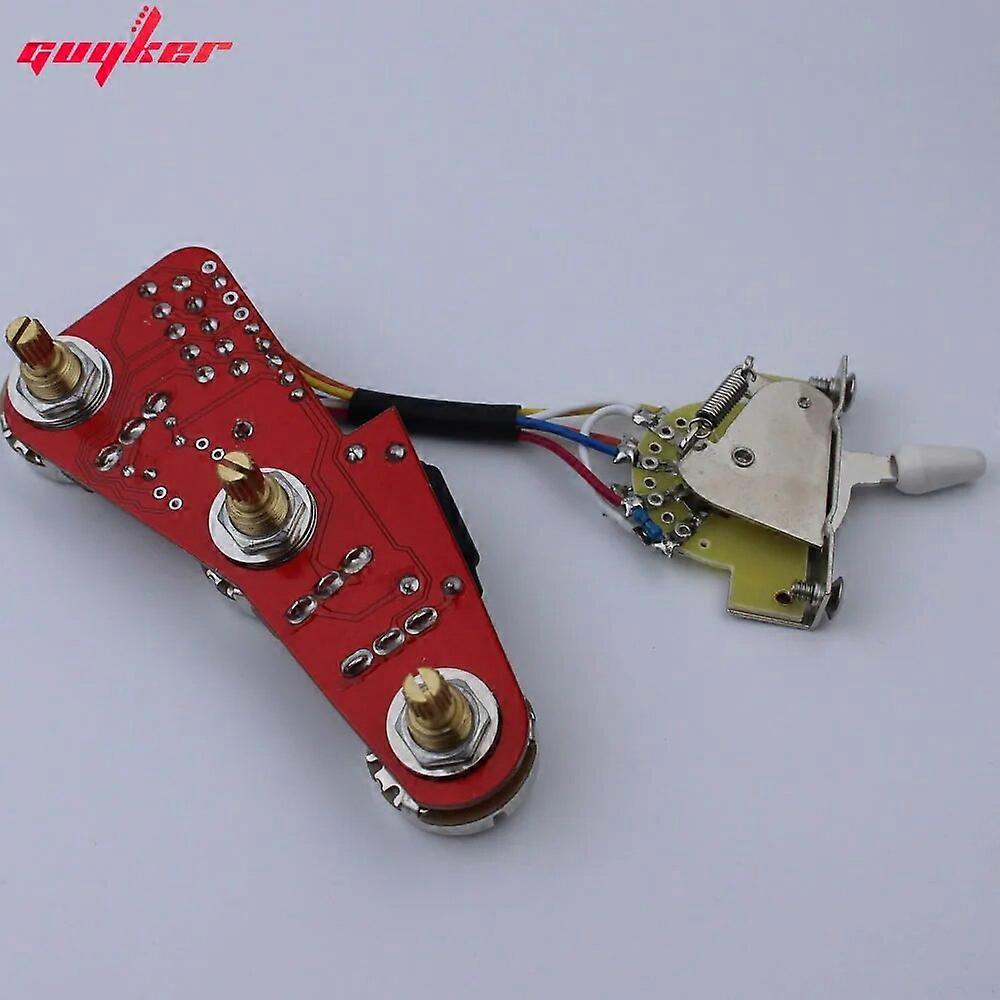 A250K Potentiometer Circuit Board Connection Switch PREAMP For Guitar Accessories