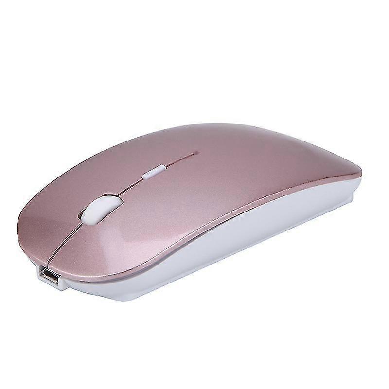 Bluetooth 5.0 Rechargeable Mouse Mobile Tablet Pc Mac Mute Charging Bluetooth Mouse Office (1pc)