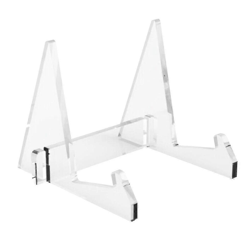 Desk Reading Book Stand, Portable Book Display Stand, Transparent