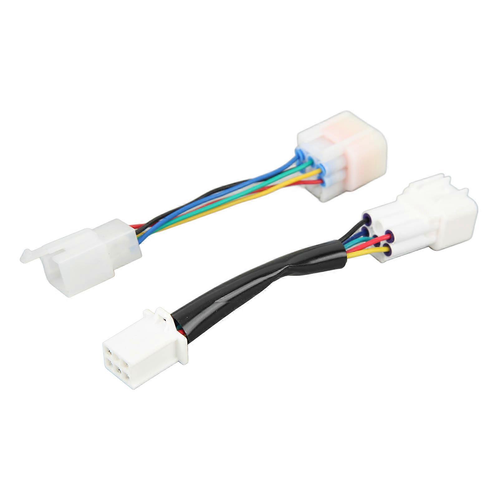 2PCS Electric Motorcycle Hall Adapter IP67 Waterproof Sensitive High Efficiency Controller Adapter