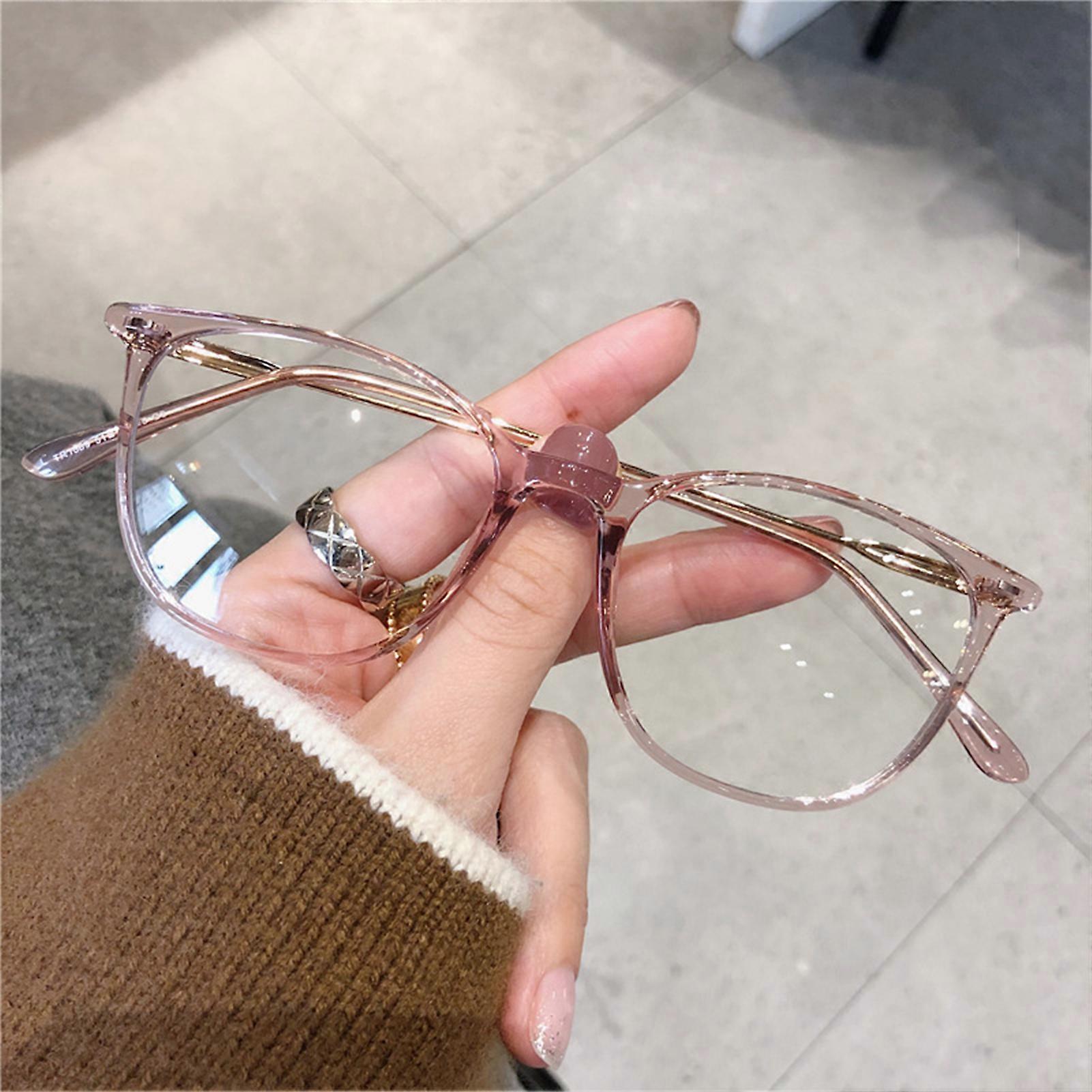 Ultra Light Blue Light Blocking Briller Ansigtsindramning Dekorative briller Universal Frame til kvinder Mænd