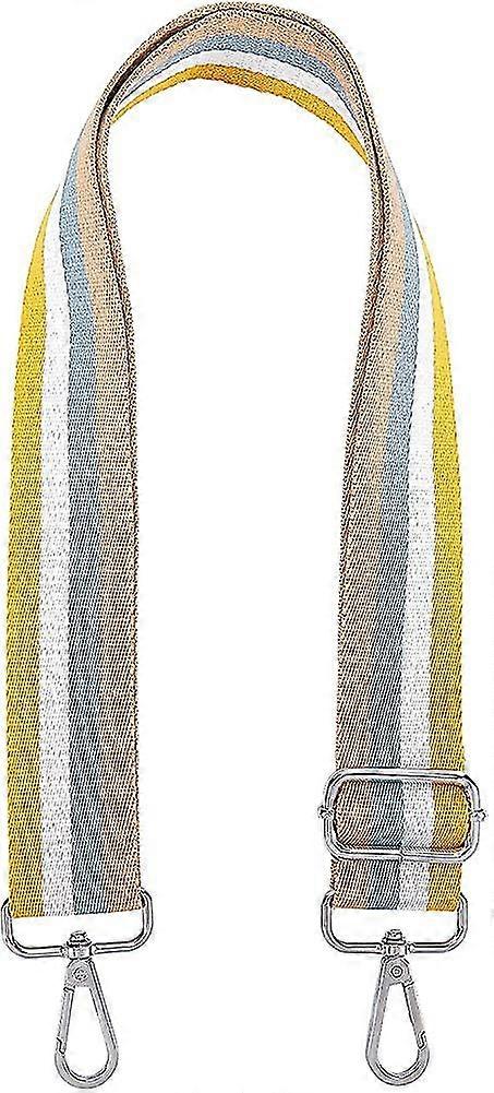 Replacement Handbag Straps 71cm Adjustable Canvas Bag Shoulder Strap Gold