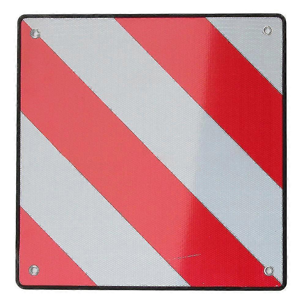 2 In 1 Warntafel Italien Spanien Aluminium 1mm Spanngurte Zur Befestigung, 50*50cm R