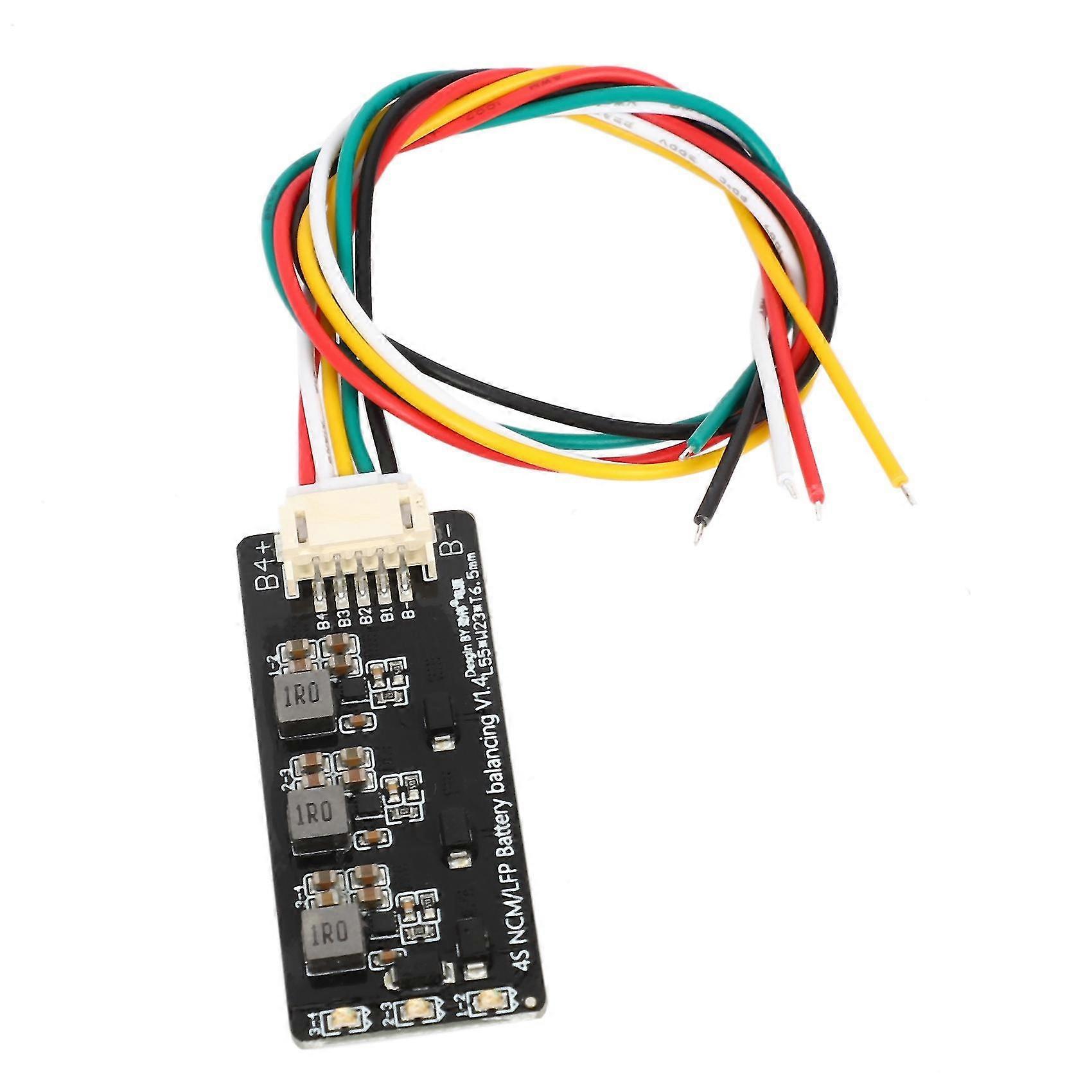 1.2a Bms 4s Active Balance Equalizer Board Li-ion Lifepo4 Lithium Battery Equalizer Balancer Energy