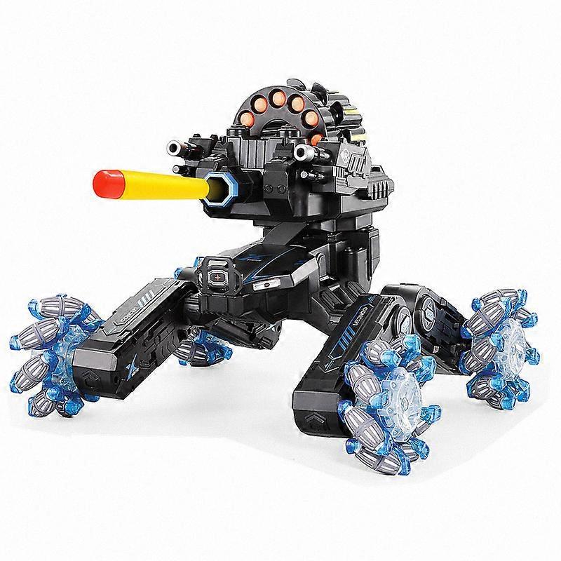 RC Tank Car, Remote Control Cars 2.4GHz 4WD Hand Gesture RC Drift Cars, Remote Control Monster Truck with Soft Bullets, 360 Driving  Stunt Rotation, D