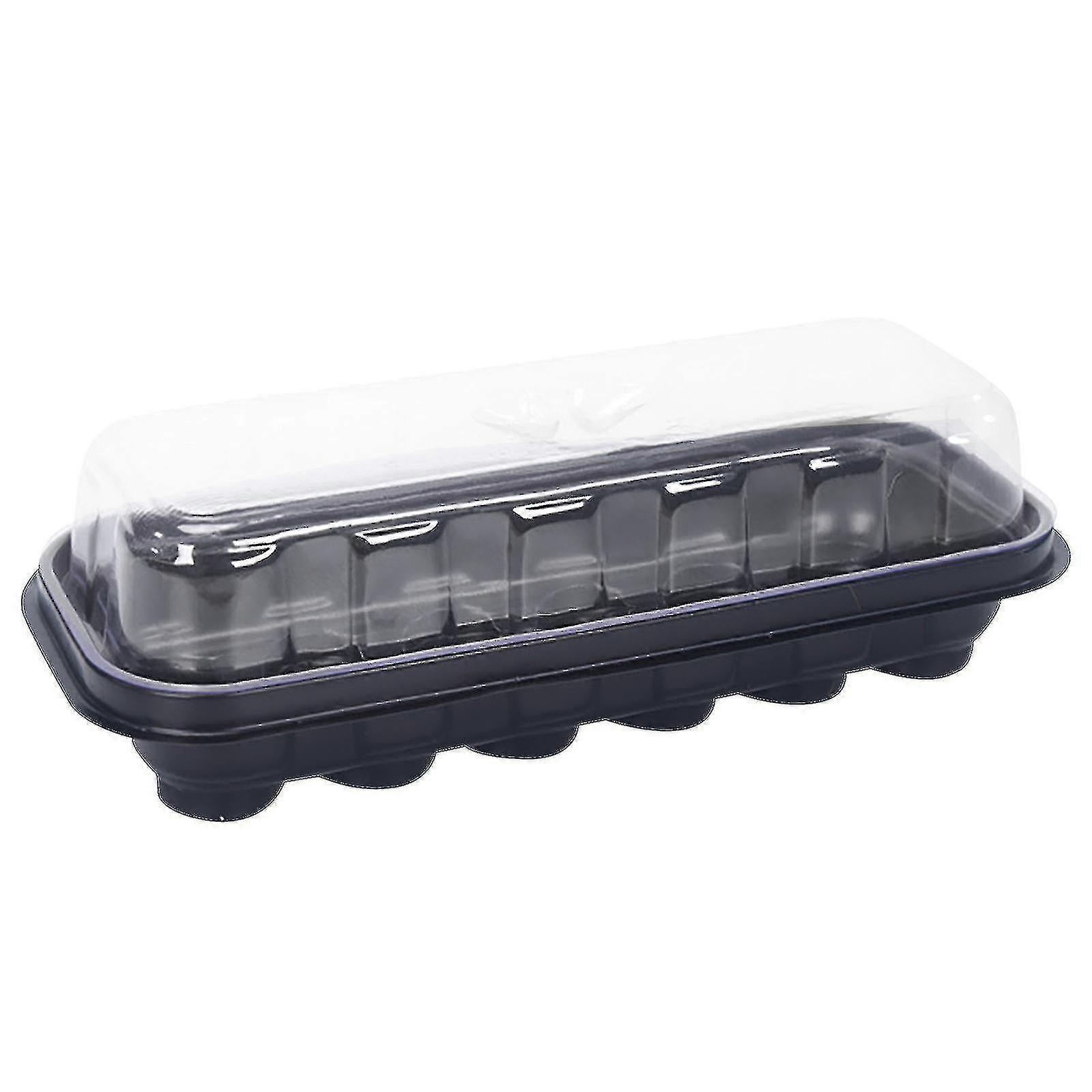 Long Sowing Seedling Tray With 12 Gr Id Seedling Block Gardening Seed