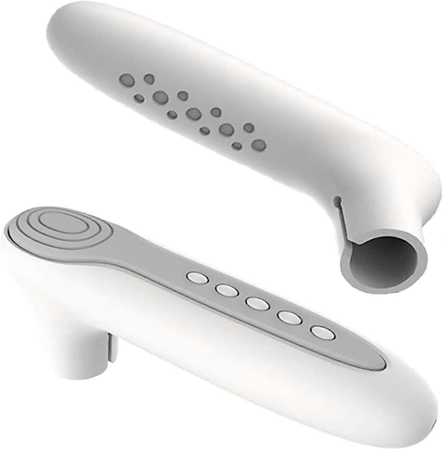 2Pcs Silicone Door Handle Protector Glove, Gray