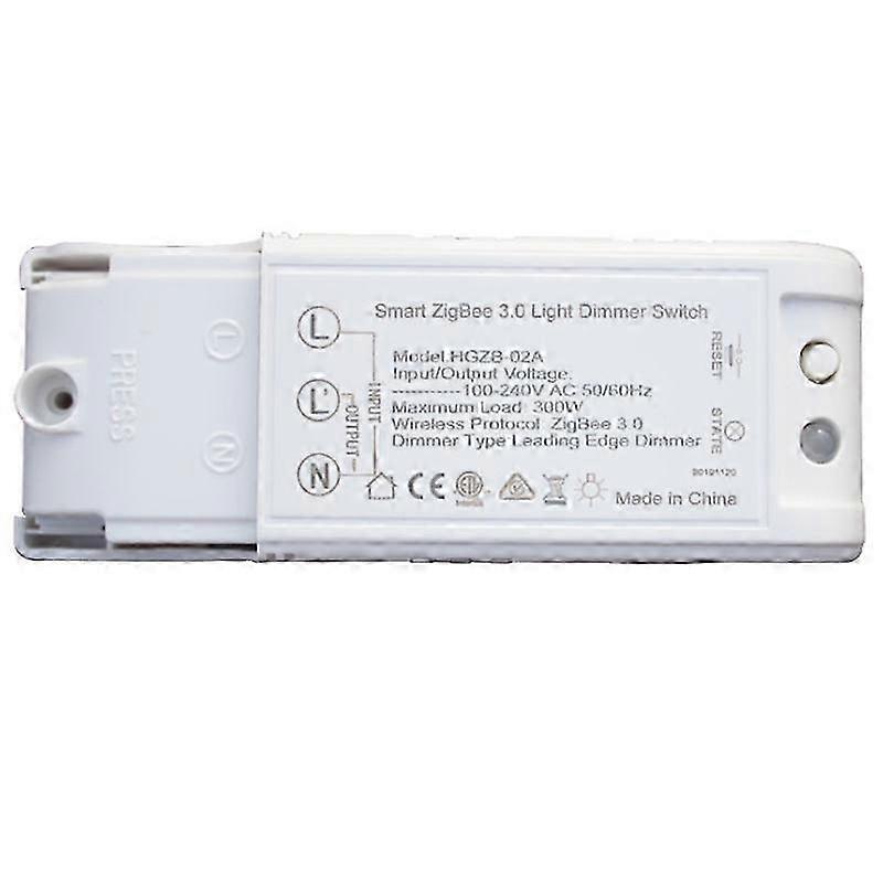 Variateur de lumière intelligent ZigBee 3.0, interrupteur modifié pour maison connectée, compatible avec l'application de contrôle à distance Alexa