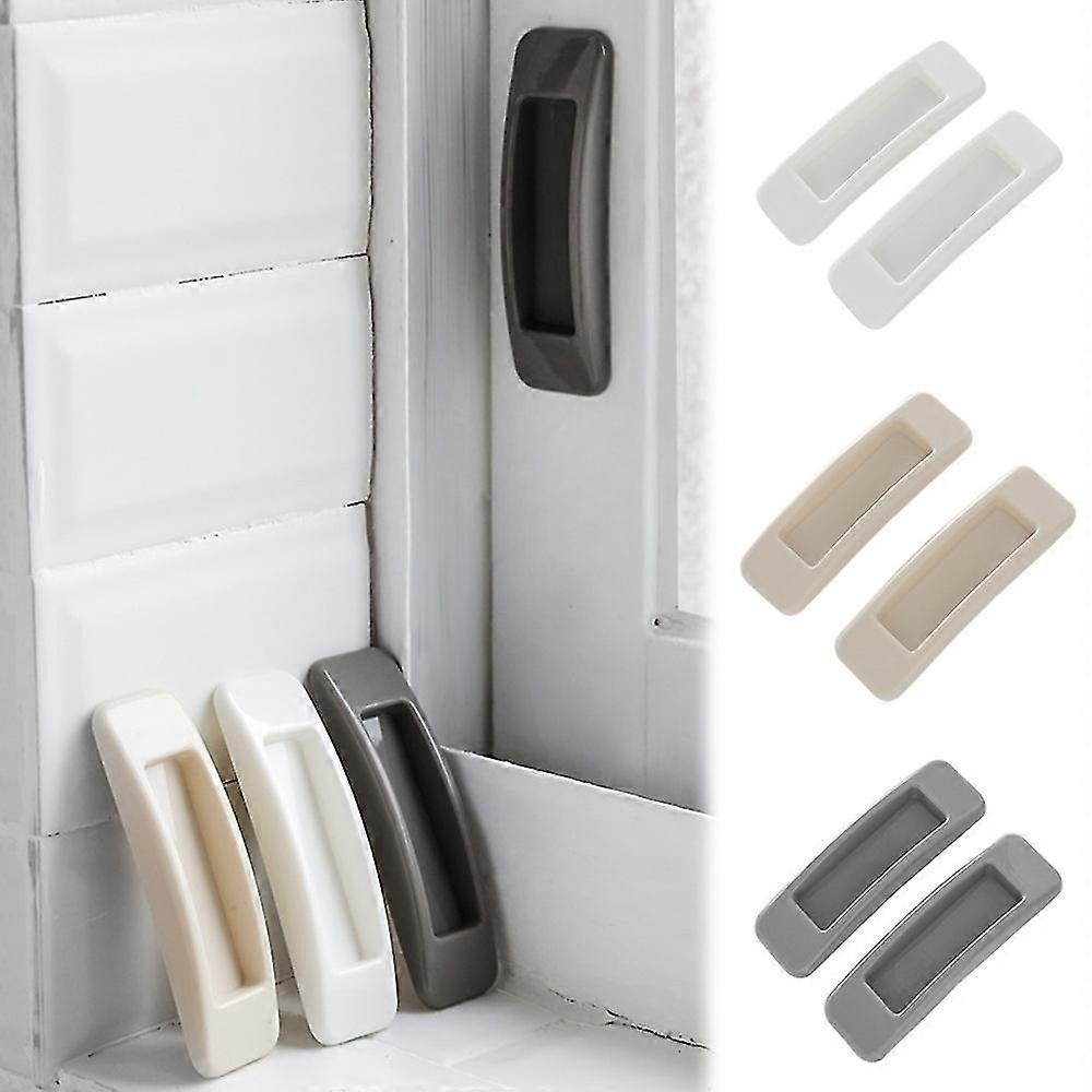 2pcs Self-adhesive Auxiliary Handle Door Window Drawer Multi-purpose Labor-saving Handle