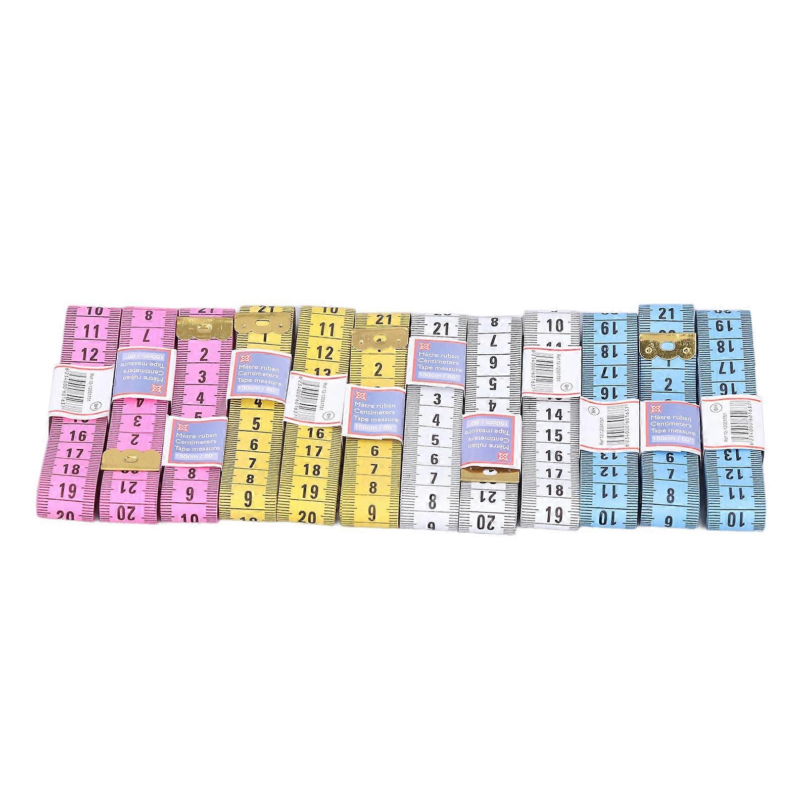 Tape Measure Portable Four Color Soft Leather Measuring Garment Sewing Tailoring Ruler