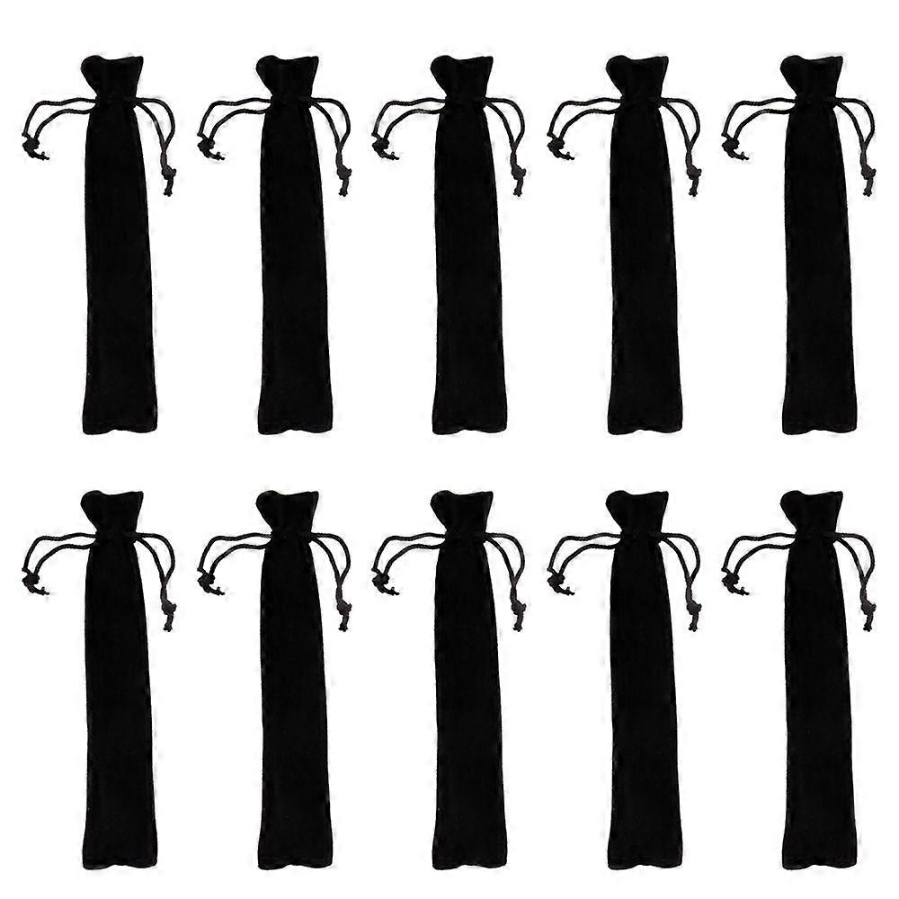 Velvet Drawstring   Pen Sleeve Holder Small Case Pencil Pouch for Protecting Gifting Storing