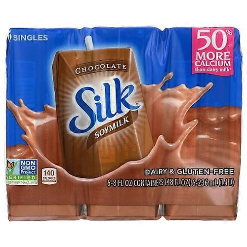 Silk Shelf Stable Chocolate Soy Milk ,48 Oz