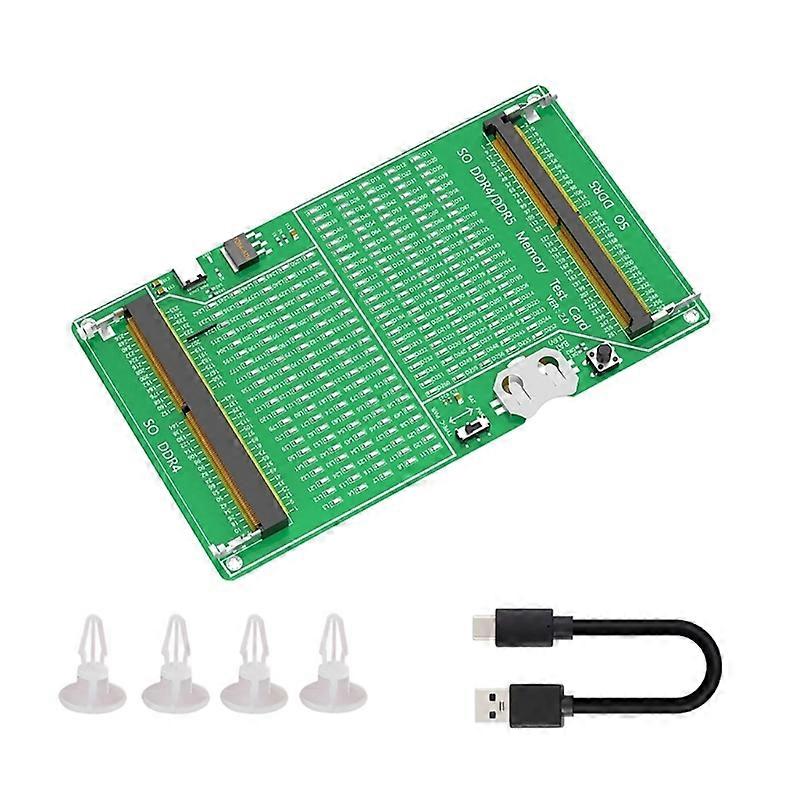 DDR4/5 Memory Test Card Notebook DDR4/DDR5 Two-In-One Memory Tester Tool