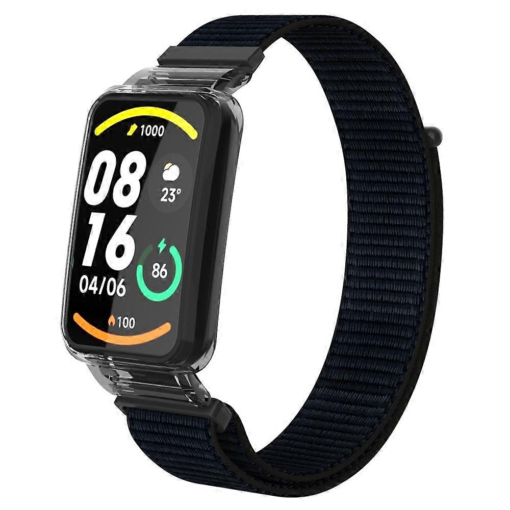 PC Case + Nylon Loop Strap For Xiaomi Mi Band 7 Pro