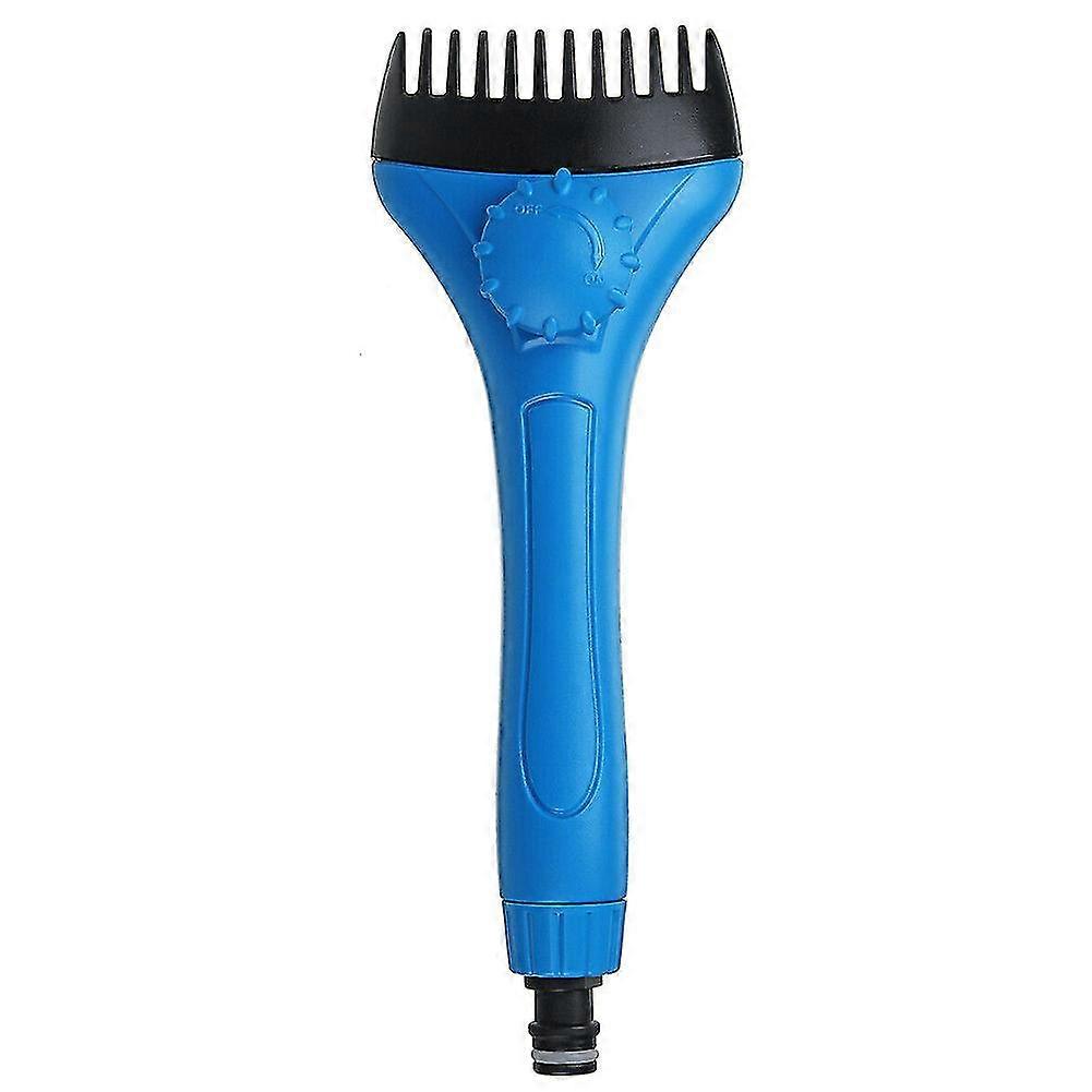 プールフィルタークリーンブラシ、ハンドヘルドジェットクリーナープールフィルターカートリッジプールホットタブクリーンフィルター用クリーンブラシツール-取り外し可能なブラシヘッド付き