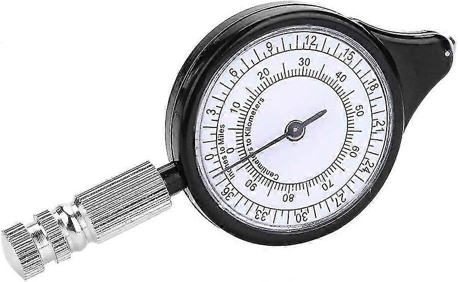 Wear-resistant Map Measuring Tool Waterproof Rain Map Measure Outdoor Map Measuring Card Measuring Accelerator Distance Measure For Outdoor Acti