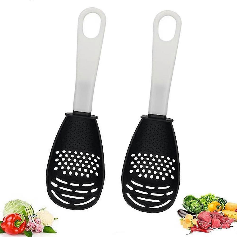 Multifunctional Cooking Spoonskimmer Scoop Colander Strainer Grater