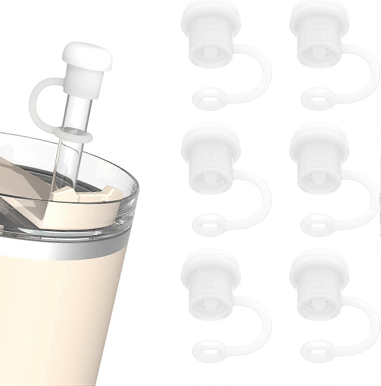 6kpl olkisuojus 6-10mm oljelle Stanley, Simple Modern, Yeti, Owala, Hydro Flask, Reduce ja kaikki merkit Tumbler pilli, astianpesukoneen kestävä