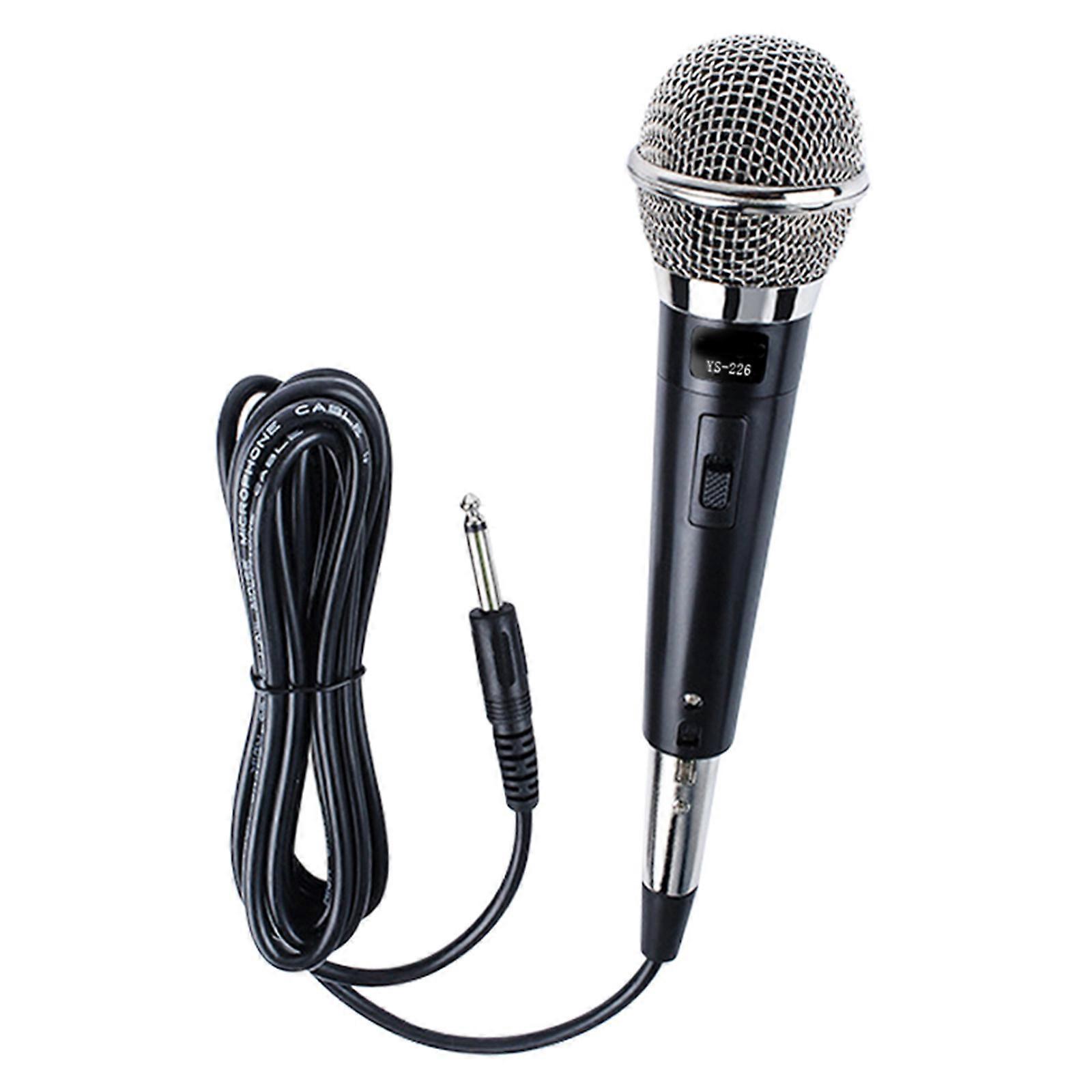 Dynamic Microphone for Karaoke Singing, Speech, Wedding Mic Noise Cancelling