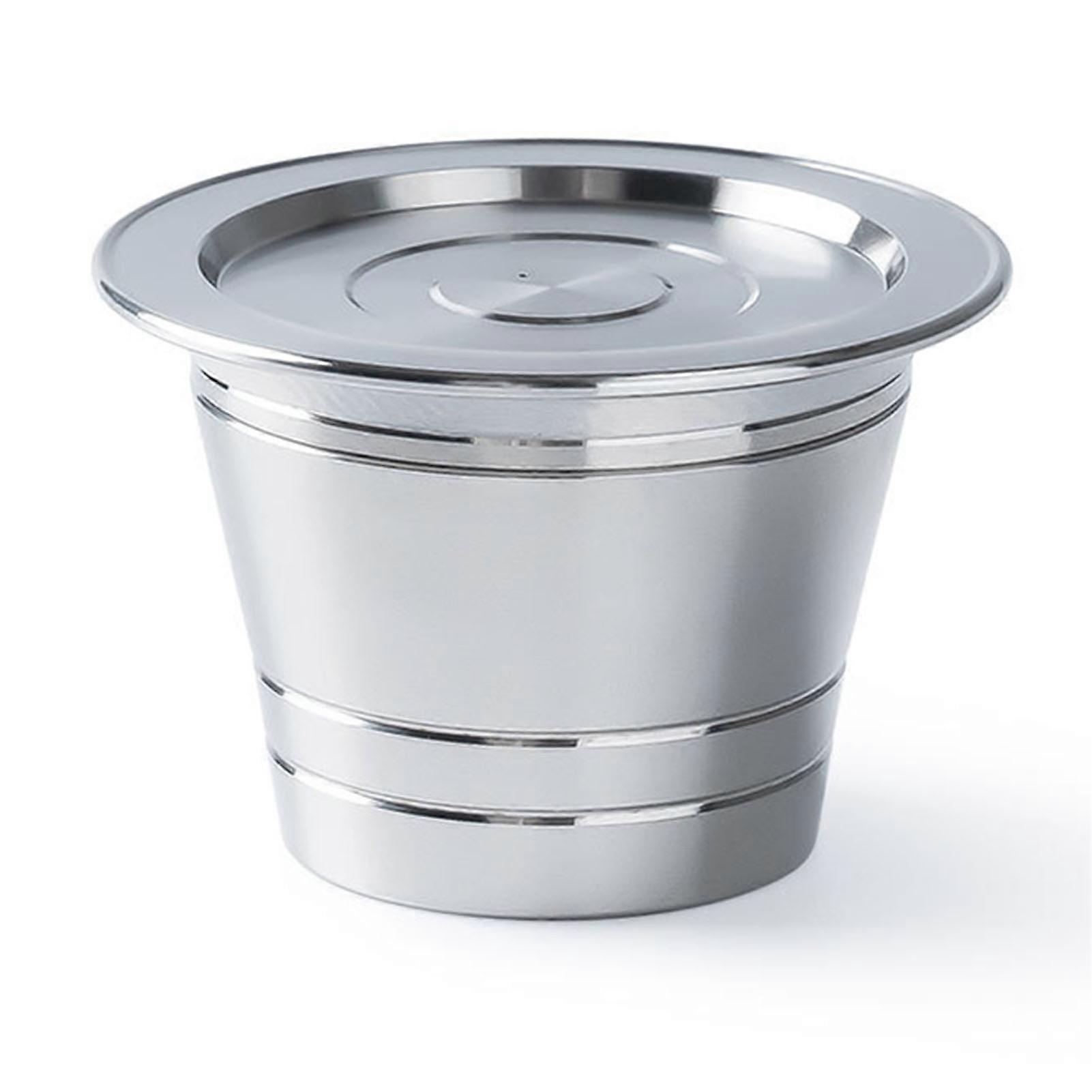 Refillable Coffee Capsule Reusable Coffee Pod Stainless Steel Easy to Clean Fine Mesh Coffee Machine Accessory for Coffee Making