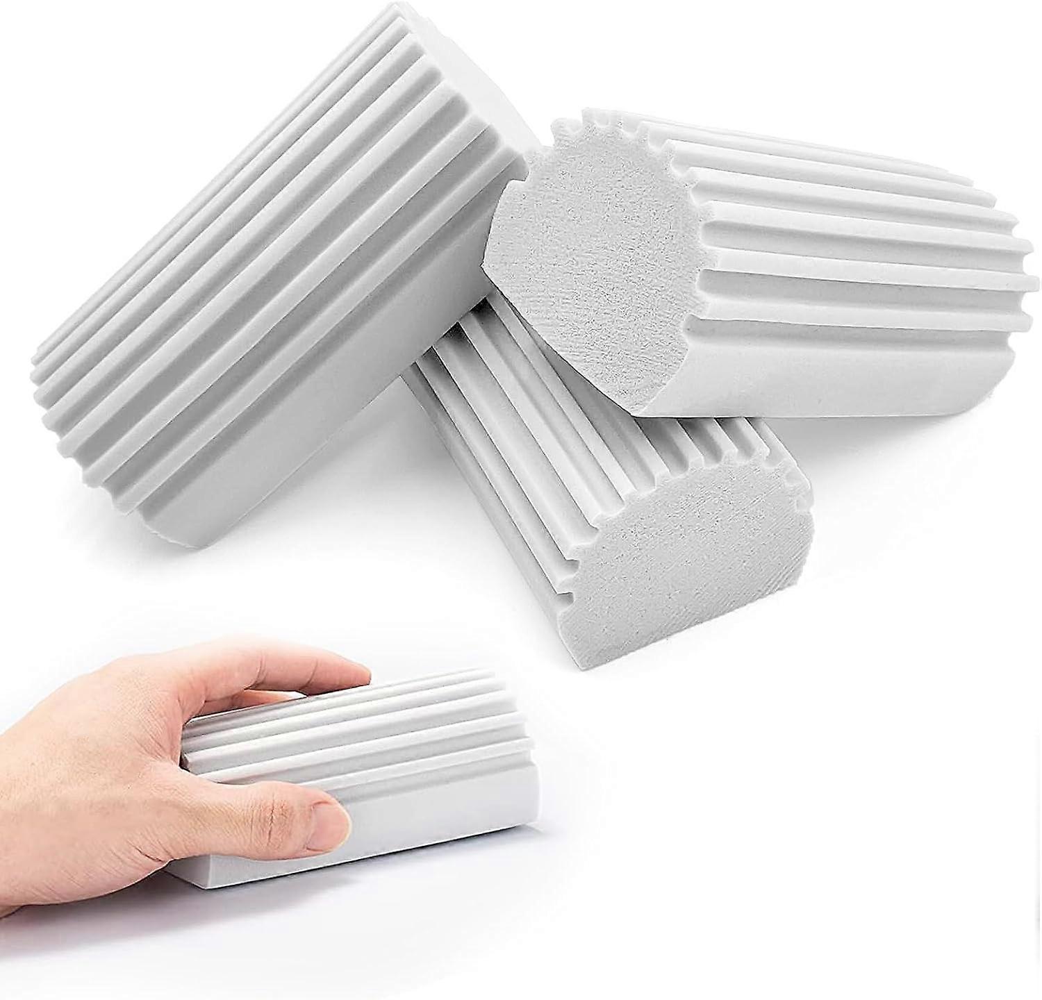 Moist Duster Sponge, Clean Scrub Sponge Large Magic Eraser Sponge Reusable, Household Sponge, 3-Pack